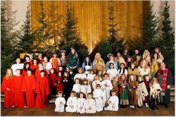 christmas pageant cast
