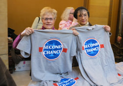 Jane and Judy at Second Chance Day on the HIll