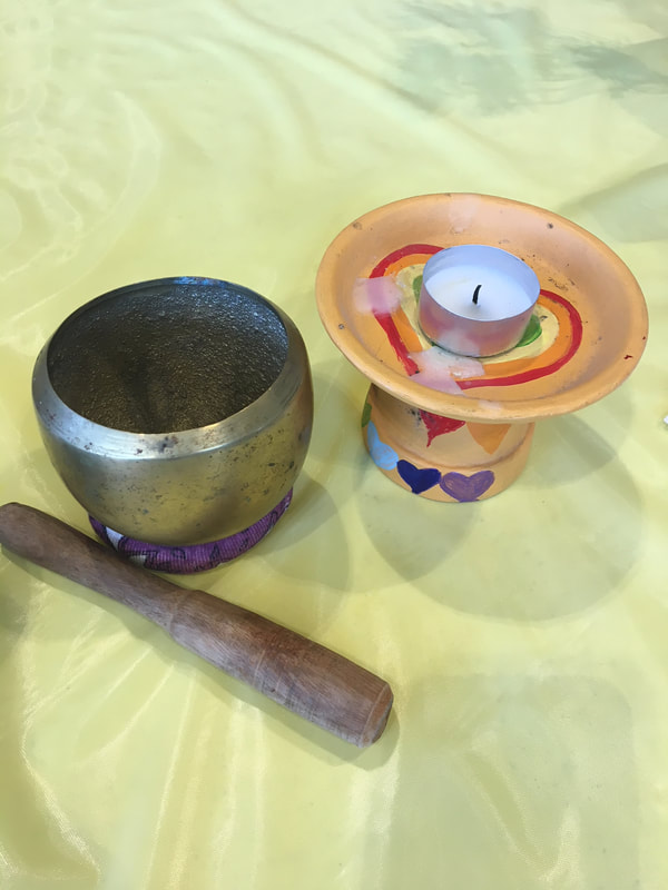 Singing bowl and chalice
